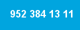 952 384 13 11 952 384 13 11